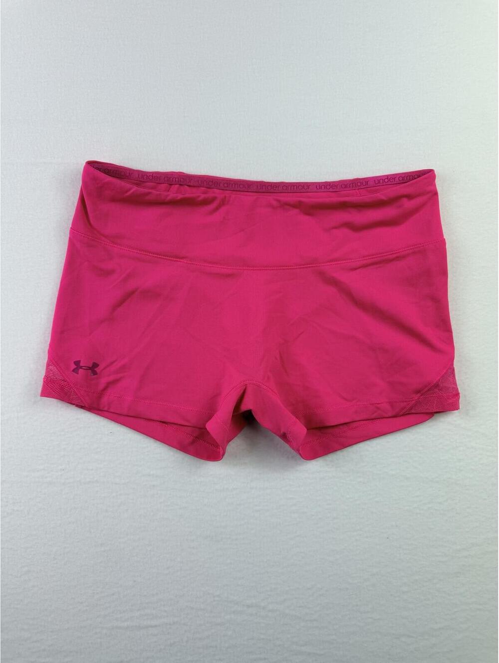 Under Armour Hot Pink Fitted Athletic Shorts Women's Medium [COPY]